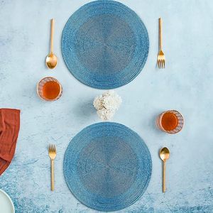 Mantel de Mesa de Boda de Diseño Personalizado, Lujoso, Nórdico, de Lino y PVC, Tejido, Bordado con Cuentas, Hecho a Mano, Ecológico, Reutilizable, de Grado Alimenticio - Product Image 1