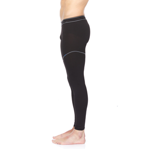 Men's Running Compression Leggings <b>Bamboo</b> Cotton Elastic Waist Fitness Sports Breathable Quick Dry Workout Jogging Pants - Product Image 2