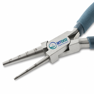 Alicates Profesionales para Hacer Bucles de 2 a 8 mm, Acero Inoxidable, Herramienta para Formar Bucles de Alambre, Fabricación de Joyería, Logotipo Personalizado OEM - Product Image 1