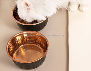 เครื่องใช้บนโต๊ะอาหารชามผสมทองแดงขัดเงาทำด้วยมือสำหรับร้านอาหาร - Product Image 3