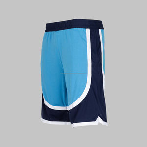 Pantalones cortos de entrenamiento con logotipo estampado de baloncesto personalizado para hombre, pantalones de gimnasio de malla de diseñador transpirables, conjunto de talla grande con cordón de doble capa - Product Image 3