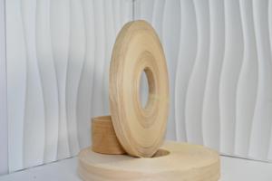 Natural Black Walnut Veneer <b>Edge</b> Banding Roll Featuring Distinct Wavy Grain for Interior Design - Product Image 5