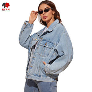 Chaqueta Vaquera Personalizada Ryan Pro Gear para Mujer, Tejido Transpirable y Cómodo con Logotipo Personalizado, Cuello Camisero - Product Image 6