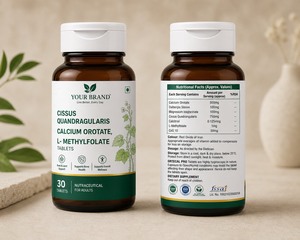Tabletas de Cissus Quadrangularis, Orotato de Calcio y L-Metilfolato de Fabricante OEM para el Apoyo a la Salud Ósea - Product Image 2