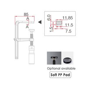 [Práctico-edad]-mango de madera ranura abrazadera (HT2300-051) - Product Image 2