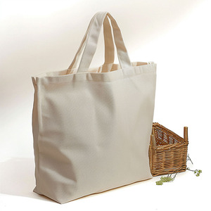 Bolsa de Lona con Logotipo Personalizado y Patrón de Letras, con Asa para el Hombro, Resistente, Reutilizable para Compras, Uso Diario y Viajes - Product Image 5