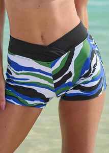 New Must Have Summer Quick Swim Shorts <b>Elastic</b> Waist Soft Breathable Fabric Perfect Vacation Wear Women Beach Short - Product Image 4