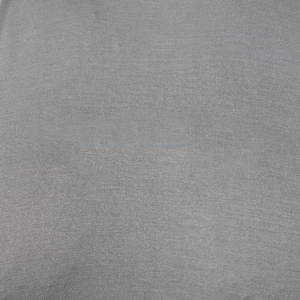 Camiseta de Manga Corta para Hombre, Corte Ajustado, Color Gris, Tejido Jersey de Secado Rápido, Cuello Redondo, Color Sólido, Estilo Casual - Product Image 5