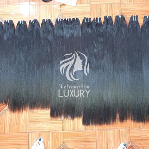 Fournisseur Vietnamien en Gros Marque VNHL Cheveux Remy 100g Lisses de Donneur Trame Simple et Cheveux en Vrac Couleur Naturelle Pointes Uniformes - Product Image 4