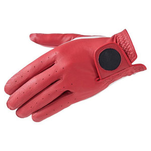 Wholesale High Quality Custom Logo Full Finger <b>Sheepskin</b> Non Slip Buckle Closure Golf <b>Gloves</b> for <b>Men</b> Genuine Leather - Product Image 3