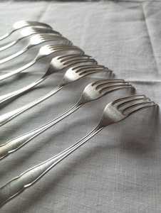 High Quality Metal Forks <b>Set</b> <b>Reusable</b> Stainless Steel <b>Cutlery</b> for Dining - Product Image 5