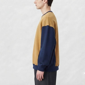 เสื้อสเวตเชิ้ตผู้ชายแบบหนา ผ้าฝ้ายฟลีซอุ่นสบาย คอกลม สวมใส่สบาย สไตล์ลำลอง สำหรับทุกวัน ฤดูหนาว กิจกรรมกลางแจ้ง และการเดินทาง - Product Image 3
