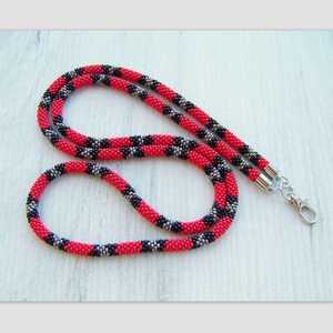 Cordon perlé fait main tendance, style bohème, porte-clés et porte-badge pour usage quotidien à prix abordable - Product Image 1