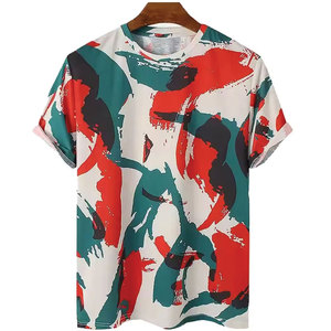 New Style Summer Wear Men T-<b>Shirts</b> Short Sleeve <b>100</b>% <b>Polyester</b> Fabric Sublimation T-<b>Shirts</b> For Adults Online Sale - Product Image 1