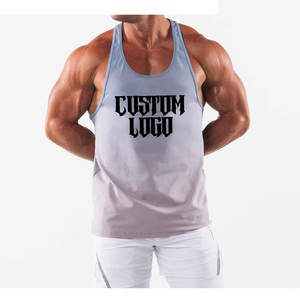 Débardeur de sport personnalisé pour homme en coton et élasthanne, séchage rapide, léger, sans manches, pour l'entraînement et le fitness - Product Image 6