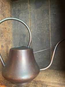 watering can decorative galvanized <b>garden</b> accessory watering can artisan crafted metal watering vessel watering can elegant - Product Image 2