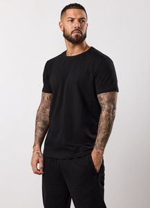 Camisetas Blancas de Algodón 100% de Calidad Lujosa, Logotipo Personalizado, Corte Holgado, Camiseta para Hombre - Product Image 6