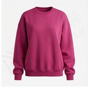 Nueva sudadera de mujer de gran venta, sudaderas informales cálidas de invierno con estampado de algodón personalizado para niñas con mangas largas 2025 - Product Image 2