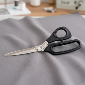 B-Fly Premium Quality Professional Tailor's <b>Scissors</b> 2.5mm Stainless Steel Blades 8.5 Inch Length Soft Grip Handle Customizable - Product Image 1