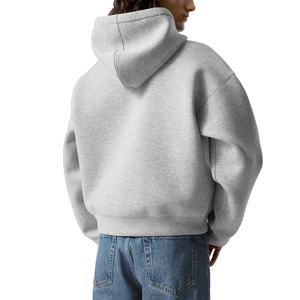 Sweat-shirts et hoodies personnalisés de haute qualité pour hommes, 100% coton, poids lourd 500 g/m², coupe courte et ample, fermeture éclair, pour hommes - Product Image 2