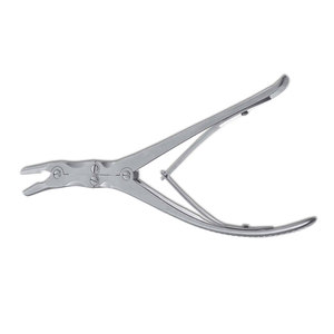 Rongeur à os en acier inoxydable, instrument chirurgical orthopédique manuel, 8,5 à 10,5 pouces (21,5 à 26,5 cm), réutilisable et durable - Product Image 4