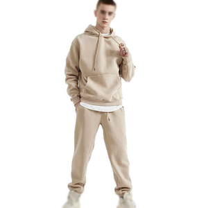 Conjunto Deportivo Personalizado para Hombre, Talla Grande, Estampado, Ligero, Cortavientos, con Bolsillos Tipo Cargo, Sudadera con Capucha, Pantalones Jogger, Poliéster/Algodón - Product Image 1