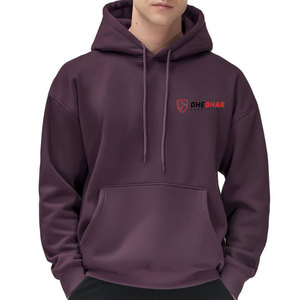 Sudadera con Capucha de Algodón para Hombre, Servicio OEM, Precio al por Mayor, con Bolsillos Laterales, Estilo Moderno - Product Image 1