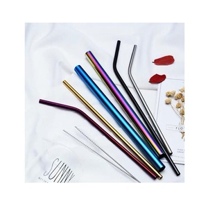 Premium Copper Drinking Tubes Reusable Metal Beverage <b>Straws</b> Ideal <b>for</b> Serving Cold <b>Drinks</b> Fresh Juices Smoothies and Refreshing - Product Image 3