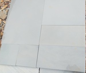 หินตกแต่งคุณภาพสูงแผ่นปูหินทราย kandla สีเทากระเบื้องแยกชิ้นหนา2ซม. รับประกัน5 + ปีภายนอกร่วมสมัย - Product Image 3