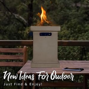 เตาไฟแก๊สแบบตั้งโต๊ะขนาด 10 นิ้ว สำหรับใช้งานกลางแจ้ง ทนทาน พกพาสะดวก ใช้เป็นจุดสนใจสำหรับกิจกรรมกลางแจ้ง - Product Image 4