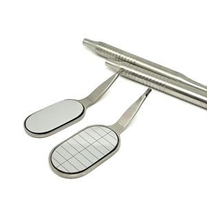 Espejo bucal dental para dentista, instrumento de inspección oral, adecuado para reflectores largos antivaho con forma de espejo dental - Product Image 2