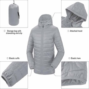 Vestes matelassées de haute qualité pour hommes, manteau matelassé pour l'hiver, veste matelassée en duvet de haute qualité - Product Image 4