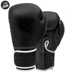 Nuevos Guantes de Boxeo de Piel Auténtica con Diseño Profesional Personalizado, Absorción de Humedad, Cierre de Gancho y Bucle, Alta Calidad - Product Image 3