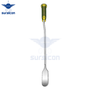 Espátula Dissectora Tipo Huevo de 26 cm, 2.5 cm x 7.5 cm, Instrumento Quirúrgico Reutilizable de Acero Inoxidable para Cirugía Cardiovascular - Product Image 2