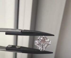 Moissanite de laboratoire blanche de qualité supérieure 3 carats A. U. Gems, taille Asscher, VVS1, pour la fabrication de bijoux, expédition le jour même, cadeau offert - Product Image 3