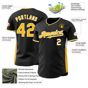Camiseta de Béisbol Directo de Fábrica, Tejido de Alto Rendimiento Atlético, Sublimación Personalizada, Marca del Equipo, Camiseta Deportiva, Proveedor de Pedidos al por Mayor - Product Image 4