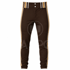 Factory Direct Baseball Uniform Pants Solid Printed Premium Quality 100% Polyester Breathable Eco-Friendly Custom Team <b>Athletic</b> - Product Image 2