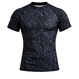 Custom Rash Guard Men Long Sleeve Athletic <b>Compression</b> <b>Shirt</b> for Fitness Gym Running Training - Product Image 4