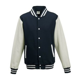 Fabricant de vêtements sur mesure, veste universitaire d'hiver de style vintage, en polyester/coton, imperméable, écologique, pour l'université et le lycée - Product Image 2