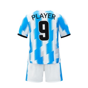 ชุดฟุตบอลชายสุดฮิต ระบายอากาศได้ดี เสื้อและกางเกงขาสั้น ชุดฝึกซ้อม - Product Image 2