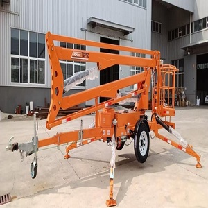 Plataforma elevadora telescópica duradera diseñada para aplicaciones eficientes de mantenimiento y construcción en alturas. - Product Image 3