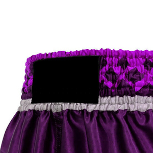 Comfortable Muay Thai <b>boxing</b> shorts with breathable construction quick drying material and flexible fit for sports - Product Image 5