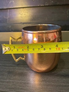 High Quality Classic Eco-Friendly Handcrafted Pure Hammered <b>Copper</b> Mug-Custom Volume & Shape for Hotel Bar Home School Use - Product Image 3