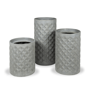 Jardinière en Fiberstone artisanale pour la décoration intérieure, vente directe d'usine, avec étiquette personnalisée - Product Image 1