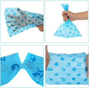 Sacs à déjections canines avec distributeur, sacs à déjections canines épais et étanches, taille plus grande de 10 % pour animaux de compagnie - Product Image 4