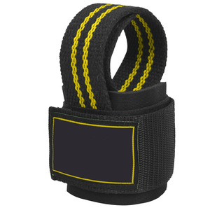 High Quality Customized Color Power <b>Straps</b> Padded Fitness Wrist Support Cotton <b>Lifting</b> <b>Straps</b> <b>for</b> Bodybuilding Gym Power <b>Straps</b> - Product Image 2