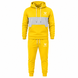 Premium <b>Boys</b> Tracksuit Set Custom Logo Heavyweight Jacket Matching Pants Comfortable Breathable Kids Athletic Wear - Product Image 1