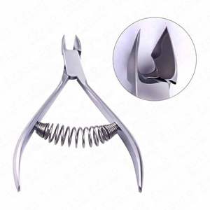 Vente en gros de coupe-cuticules en acier inoxydable à double ressort, outil de manucure professionnel, logo personnalisé OEM - Product Image 6