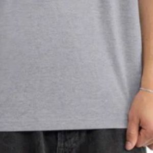 T-shirt tubulaire idéal pour homme, en coton mélangé doux, respirant, décontracté, streetwear, vêtements d'été pour tous les jours - Product Image 6