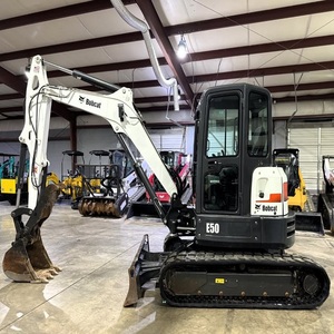 รถขุดขนาดเล็ก Bobcatts E50 พร้อมมอเตอร์ไฮดรอลิก รับประกัน 2 ปี สำหรับงานก่อสร้าง จัดสวน และงานฟาร์ม - Product Image 5